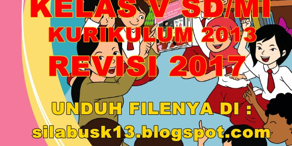 Buku Tematik Kelas V Sd/Mi Kurikulum 2013 Revisi 2017