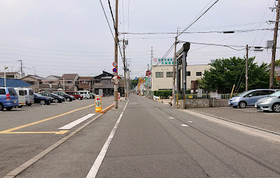 阿麻美許曾神社の参道(松原市・大阪市東住吉区)