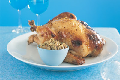 Classic roast turkey with festive stuffing Recipe