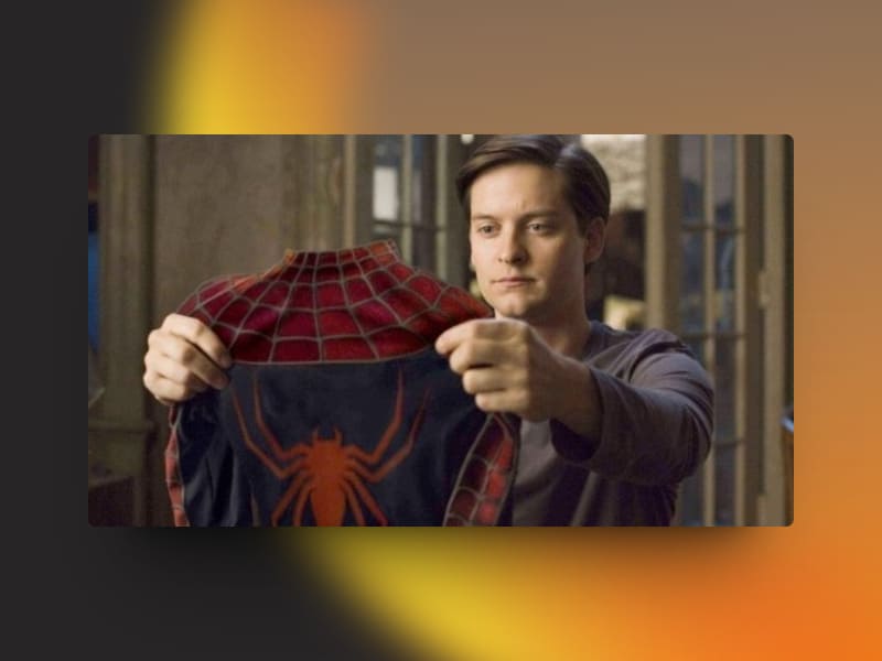Tobey Maguire traje