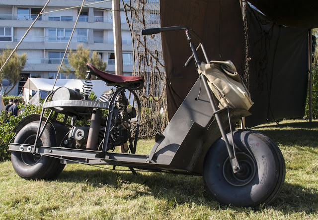 jiemve, Les Sables, Olonne, commémoration, libération, 1944, scooter, Cushman