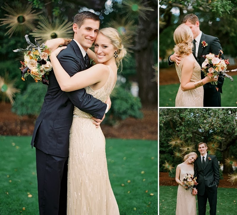 12 Oak and the Owl _ Gold and Black Wedding