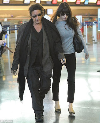 Al Pacino Girlfriend Image 2012