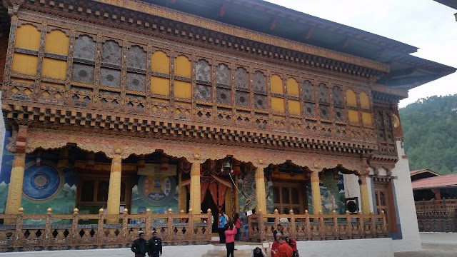 Monastery in Punakha Dzong