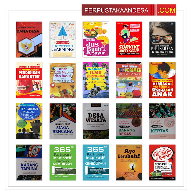 Contoh RAB Pengadaan Buku Desa Kabupaten Majene Provinsi Sulawesi Barat Paket 100 Juta