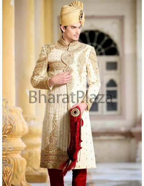 http://www.bharatplaza.com/new-arrivals/sherwanis/angrakha-pattern-indo-western-sherwani-ssj8161.html