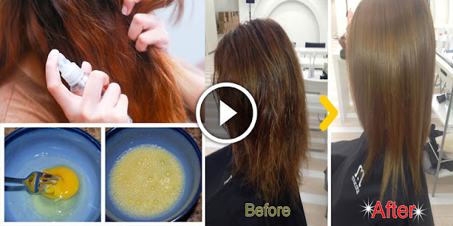 5 Minute DIY - How To Straight Hair Without Using Iron Or Dryer - See Remedy!