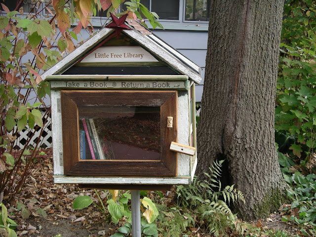 Pequena biblioteca comunitária