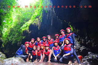 Lokasi utama green canyon