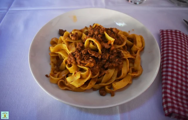 Tagliatelle al ragú