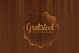 Typography With Wooden Background Design
