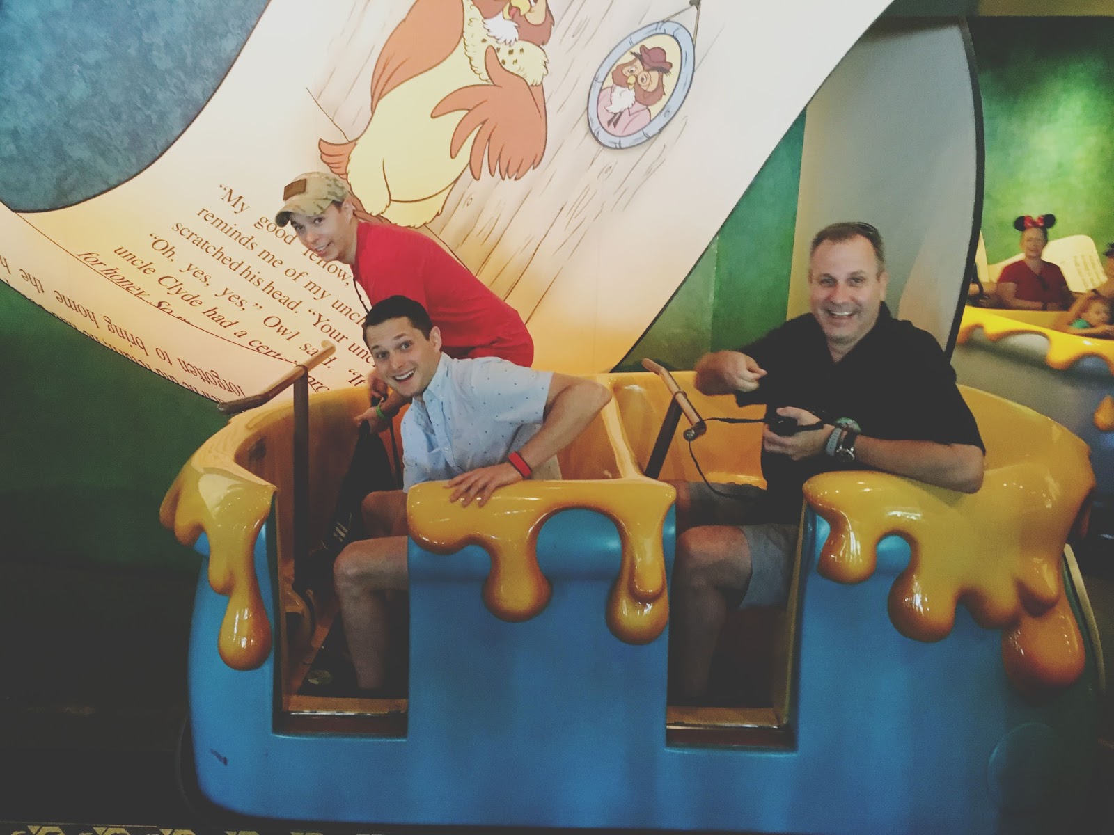 Winnie the Pooh ride at Magic Kingdom in Disney World, Florida