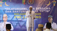 Pererat Tali Silaturahmi, PWI Provinsi Lampung Gelar Buka Bersama