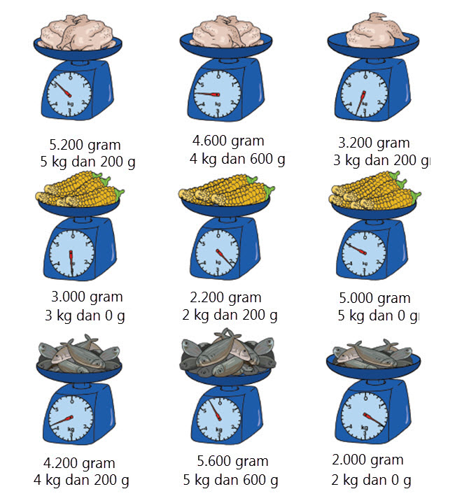 Bantulah Lani Cara Membaca Timbangan Kue! Gunakan Satuan Kilogram Dan Gram - Tribunpadang.com