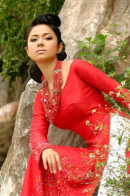 Viet Trinh in ao dai