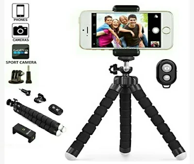 UBeesize Phone Tripod Camera Stand with Wireless Remote