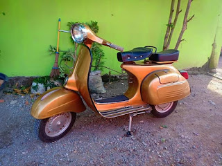 Dijual Vespa klasik sprint  bagol 74