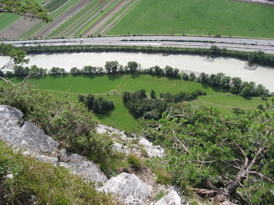 Aussicht vom Martinswand Klettersteig