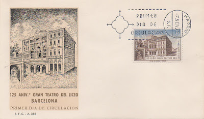 sobre, PDC, sello, teatro, Liceo, Barcelona