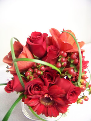 wedding bouquet with amaryllis pictures