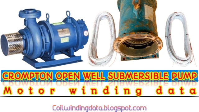 Big size submersible pump motor how to rewinding 