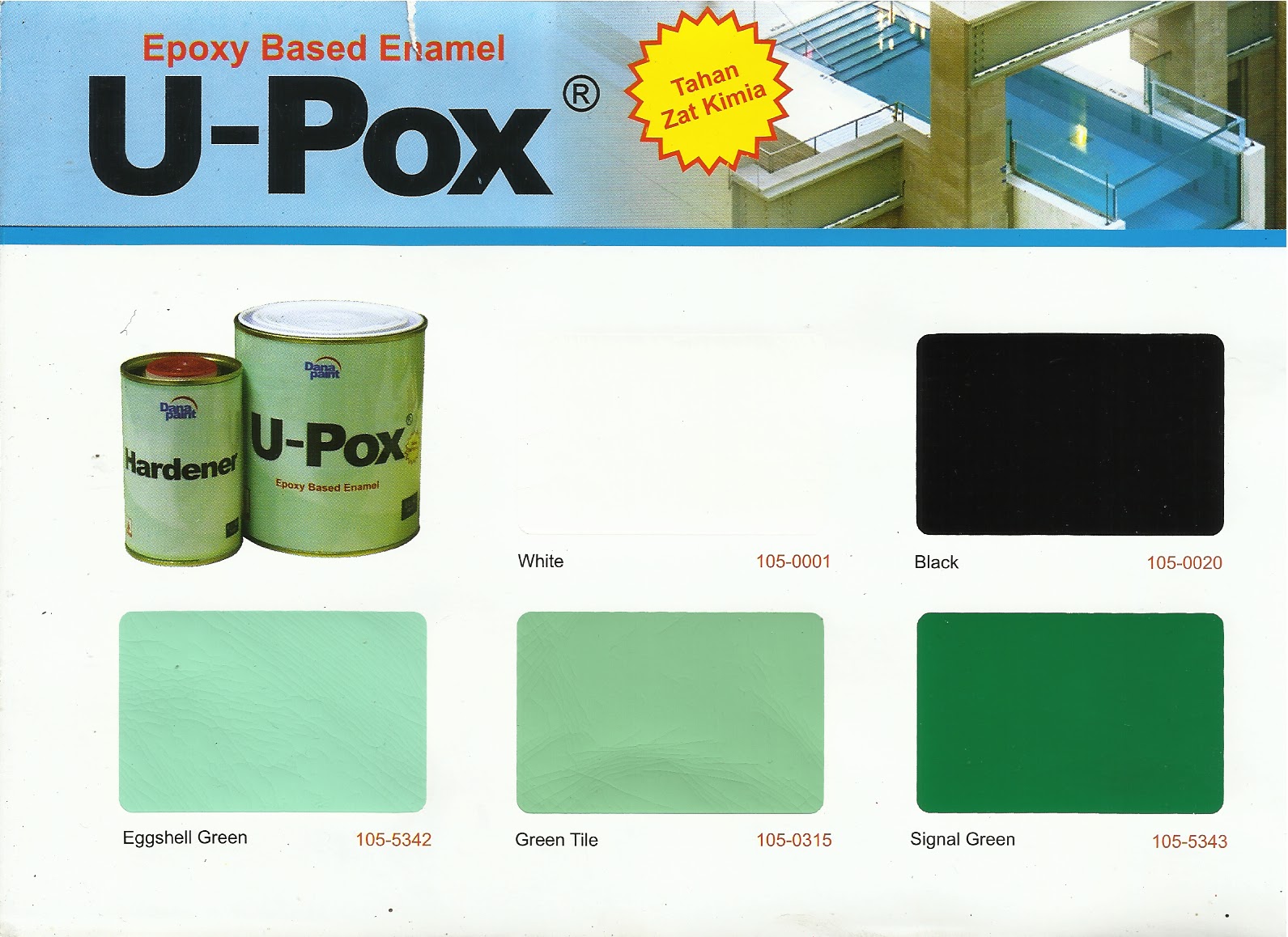  U  Pox  Cat Epoxy Lantai Dari Danapaint 