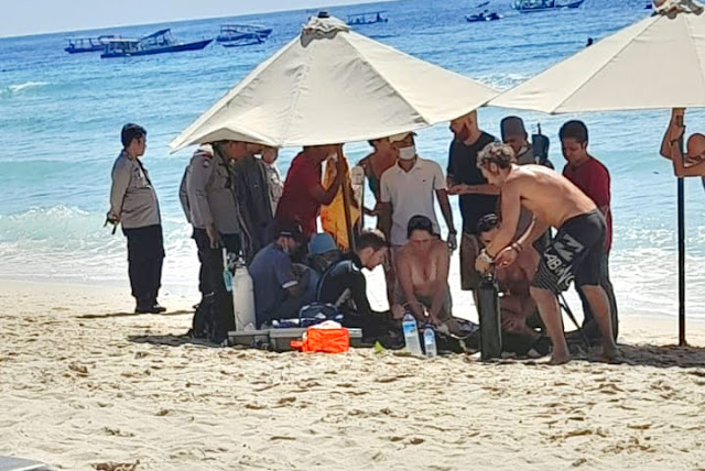 WNA Prancis tewas tenggelam di perairan Gili Trawangan