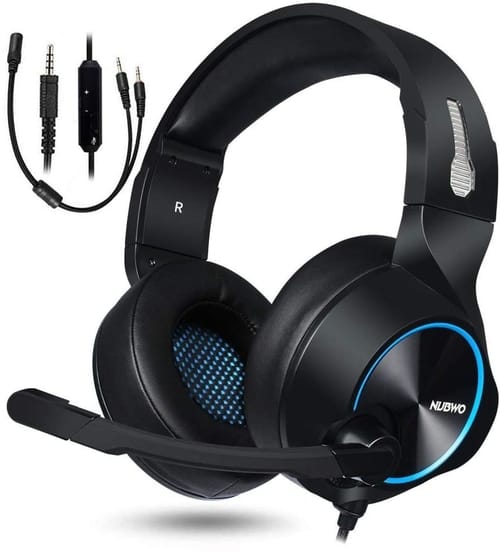 NUBWO N11D Gaming Headset for Xbox One PS4 PC