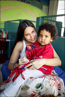 Manny Ramirez with Wife