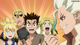 ドクターストーンアニメ 龍水 ゴリラチーム | Dr. STONE OVA Ryusui