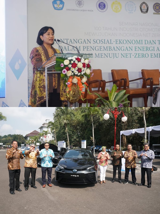 Sinergi Toyota dan UGM Percepat Ekosistem Hidrogen Sebagai Energi Baru Terbarukan Menuju Net Zero Emission 2060