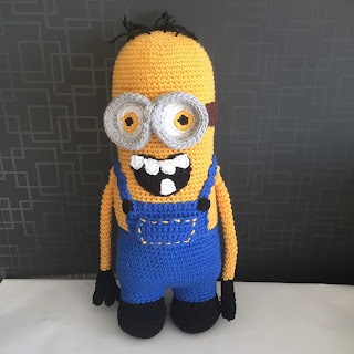 virka minion crochet minion mönster