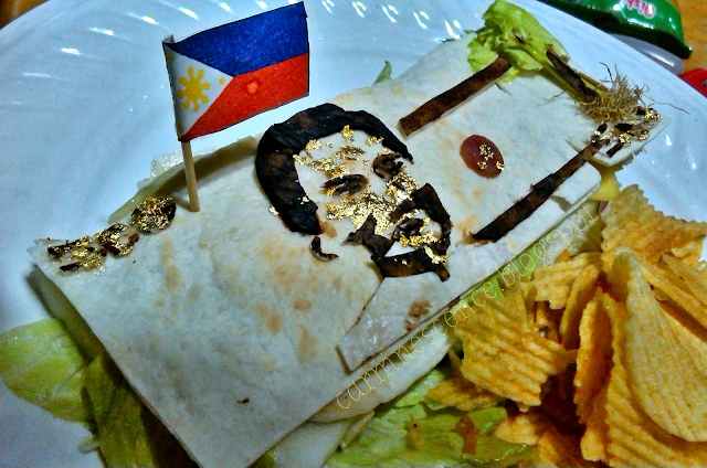 The most expensive bento, Ferdinand Marcos, President Marcos, bento, packed lunch, unique food, plating, food design,  gold leaf, 24K