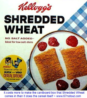 Shredded wheat box