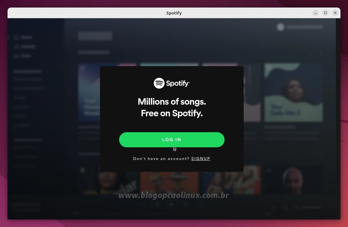 Como instalar o Spotify no Ubuntu 22.04 LTS (Jammy Jellyfish)