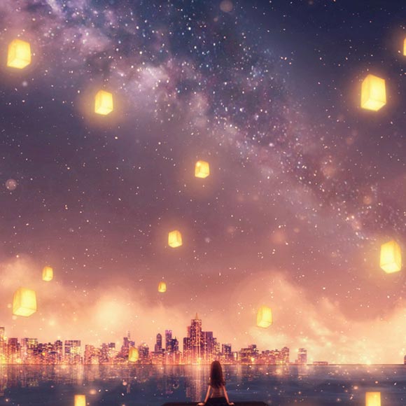 Starry Sky Anime Wallpaper Engine Download Wallpaper Engine