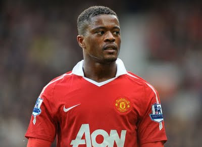 Patrice Evra Left Back Manchester United Photos 2011-2012