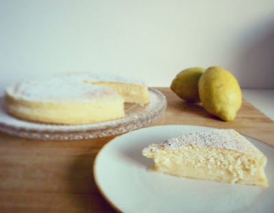 Zitronen Kuchen Zauber Zauberkuchen 3 Schichten 1 Teig