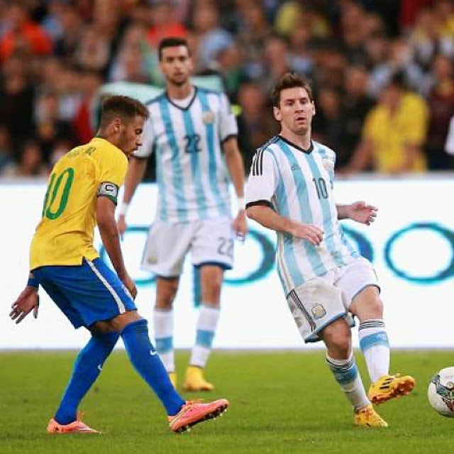 Brasil vs Argentina Friendly Match 2014 ~ Fc Barcelona Photo