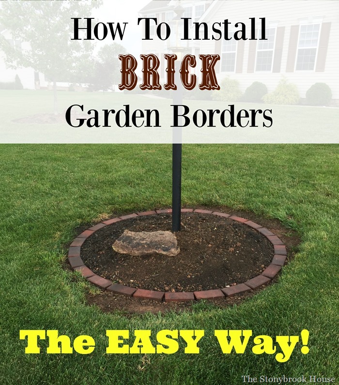 How To Install Brick Borders
