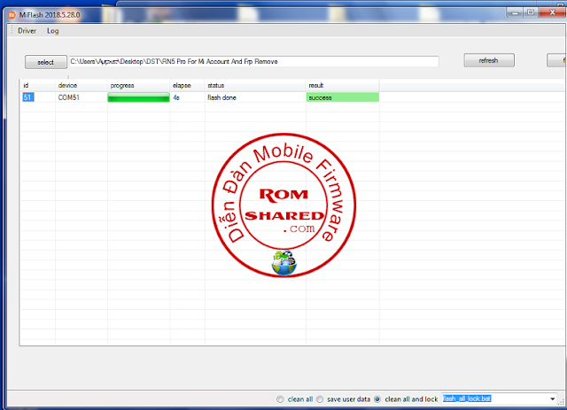  Redmi note 5 pro FRP+Micloud remove file