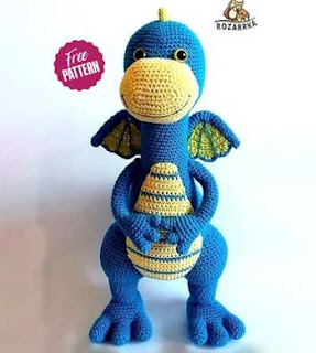 PATRON GRATIS DINOSAURIO AMIGURUMI 56930