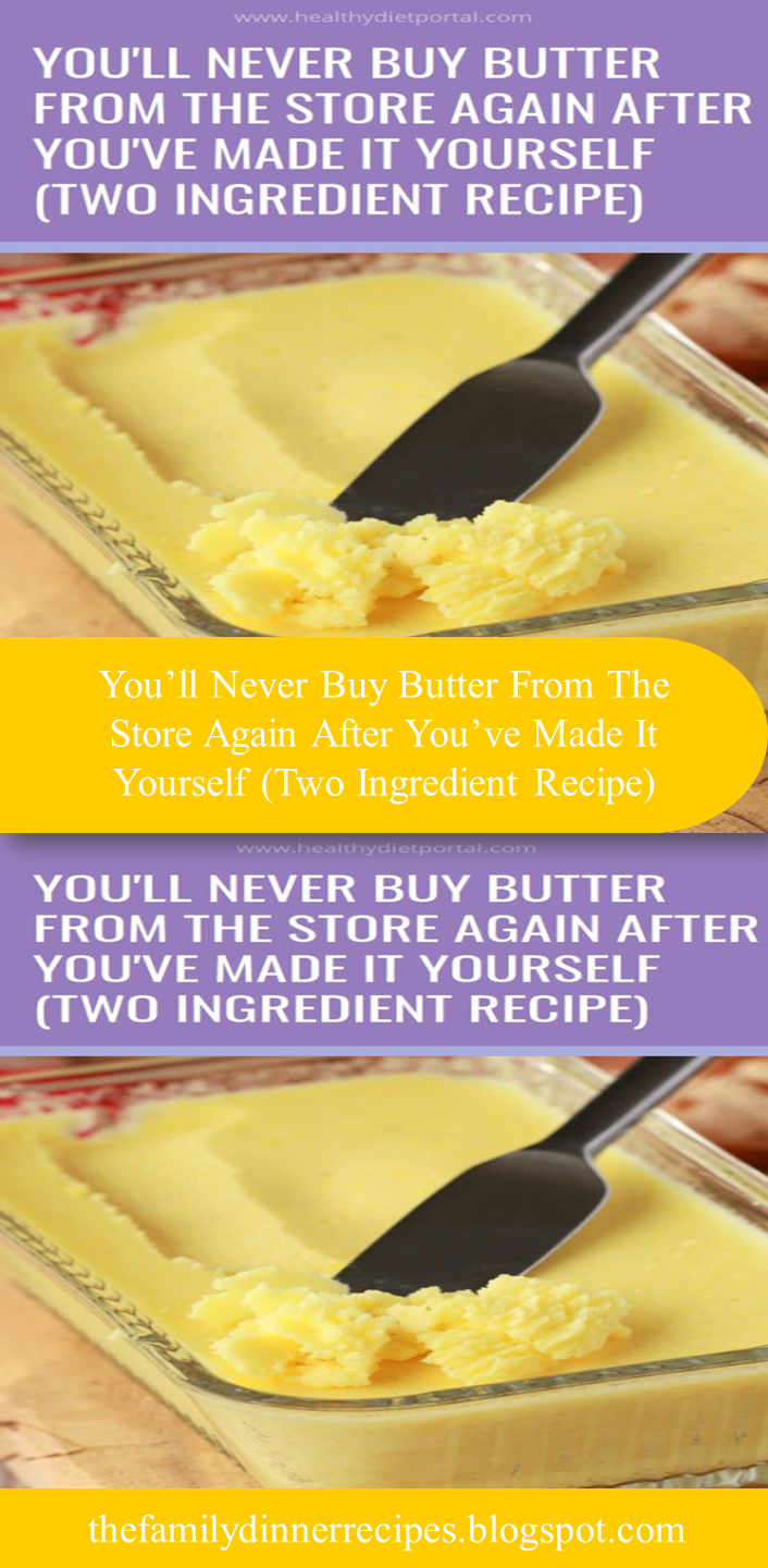 You will do yourself a big favor if you replace the processed butter with your won, homemade butter, rich in vitamin A and beneficial for your teeth, tissues, membranes, skins and eyes. Unlike the organic one, the bought butter is rich in trans fats and pasteurized milk. This is how to prepare your homemade, healthy…