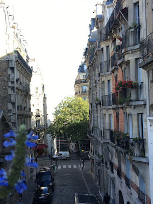 Staircase neighbourhood in Montmartre Paris