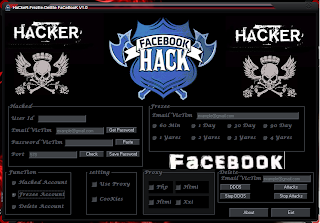 Hack password Facebook