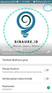 Cara membuat grup di WA 06