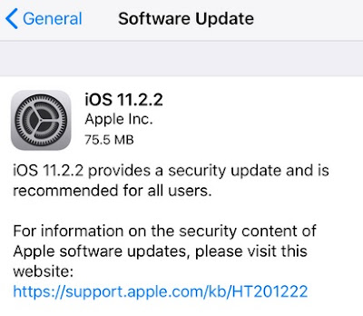  namun bisa berdampak signifikan terhadap performa perangkat Anda iOS 11.2.2: 5 Hal Perlu Diketahui Tentang iOS 11.2.2
