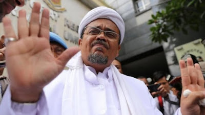 Polda Metro Jaya Tetapkan Habib Rizieq Sebagai Tersangka Kasus Kerumunan