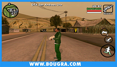 تحميل لعبة  Gta san andreas للاندرويد الاصلية مجانا من ميديا فاير