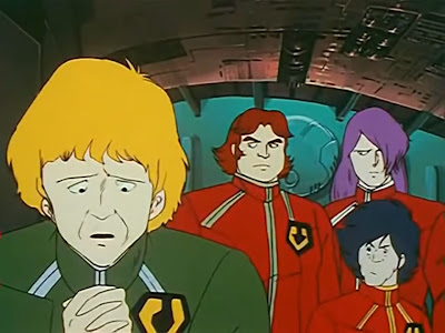 Defectors: The Zentradi spies plan their return to the Macross.